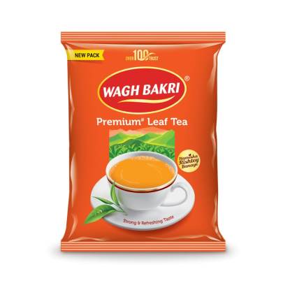 Wagh Bakri Premium Leaf Tea, Strong Taste & Refreshing Aroma, 250 Grams