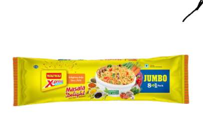 Wai Wai X-Press Noodles - Masala Delight, JAMBO 8 IN 1 PACK BUY 1 GET 1 FREE