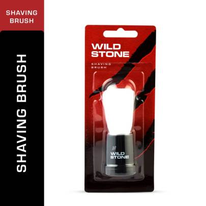 Wild Stone Ultra Fine Shaving Brush with Extra Soft Bristles for Men