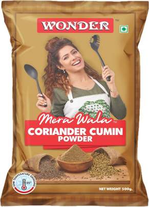 Wonder Mera Wala Coriander Cumin Powder - 500G / Dhana Jeera/Jira Powder/No Artificial Flavour Added