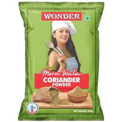 Wonder Mera Wala Coriander Powder – 200G / Dhaniya/Dhana Powder/Pure & Natural/No Artificial Flavour Added/For Healthy & Flavourful Cooking