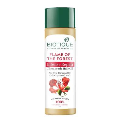 Biotique Flame Of The Forest Intense Repair Therapeutic Hair Oil 120ml