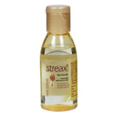 bout this product Type Serum, Oil Purpose Shine Enhancing, Smoothing Brand Streax Size 45 ml